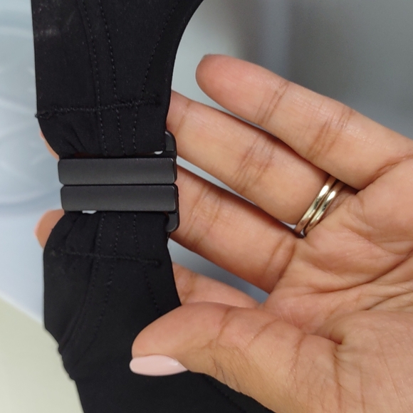 NWOT Seafolly black open back bathing suit Sz 14 - Picture 6 of 10